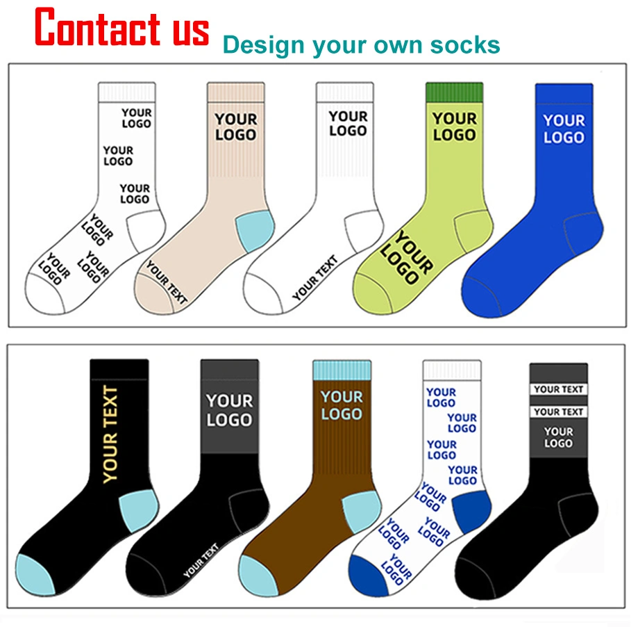 Printed Unisex Funny Socks Custom Made Anti Slip Running Sports Men Ankle Socks